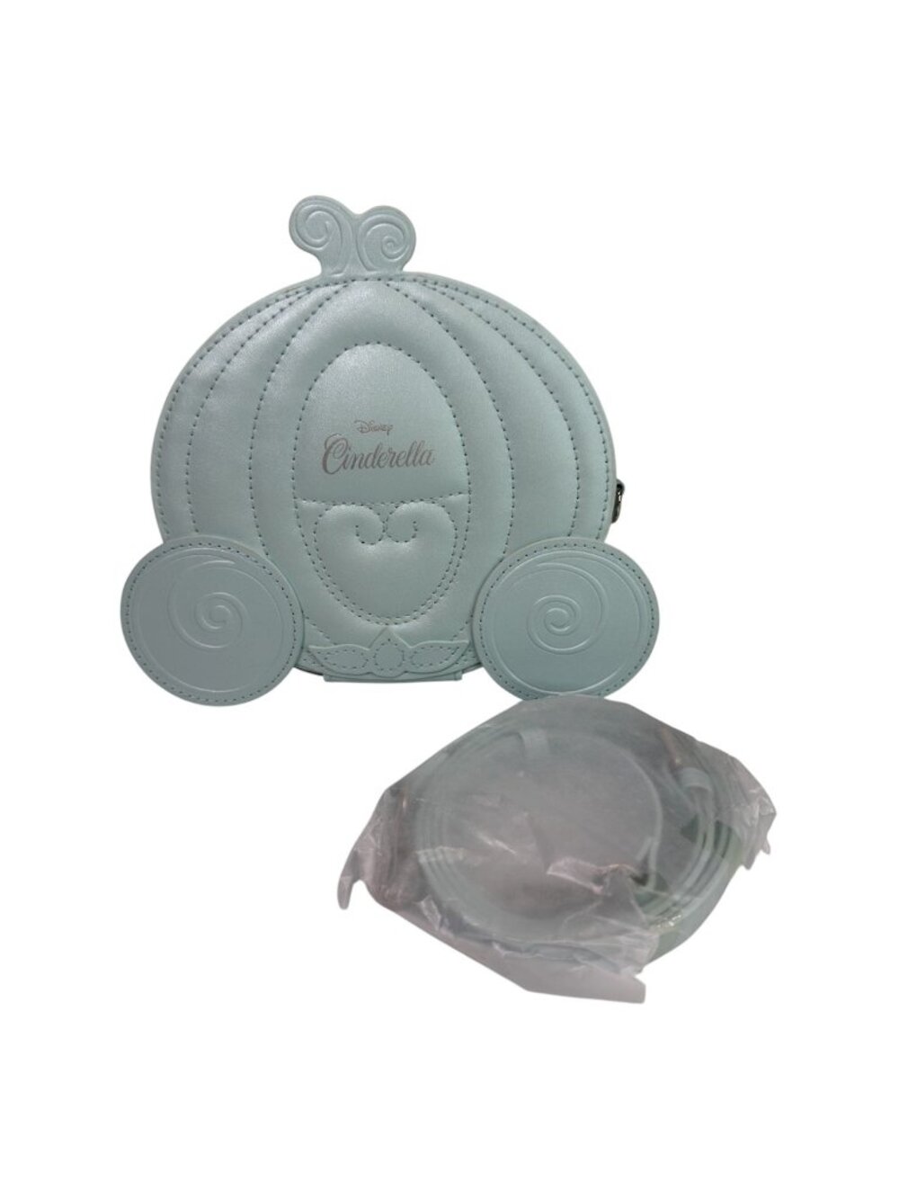 Pandora X Disney Cinderella Carriage Light Blue Crossbody Bag